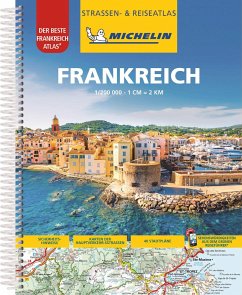 Michelin Straßenatlas Frankreich mit Spiralbindung von Travel House Media